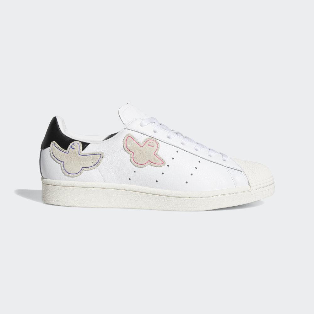 Adidasi Skate Adidas Superstar ADV x Gonz Barbati Romania - Albi/Negrii FW8029